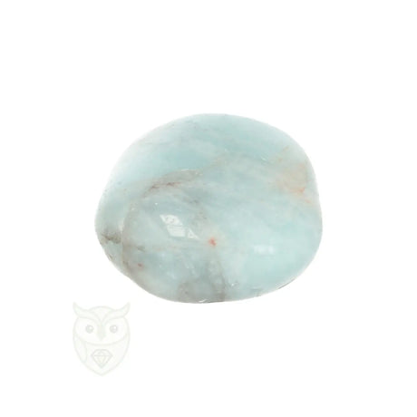Aquamarijn ( Beryl ) knuffelsteen nr. 100 - 24 gram | Edelsteen