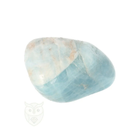 Aquamarijn ( Beryl ) knuffelsteen nr. 98 - 24 gram | Edelsteen