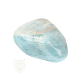 Aquamarijn ( Beryl ) knuffelsteen nr. 98 - 24 gram | Edelsteen