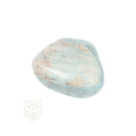 Aquamarijn ( Beryl ) knuffelsteen nr. 98 - 24 gram | Edelsteen