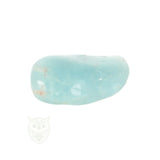 Aquamarijn ( Beryl ) knuffelsteen nr. 99 - 17 gram | Edelsteen