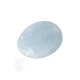 Blauwe Calciet handsteen nr. 58 - 49 gram - Madagaskar | Edelsteen