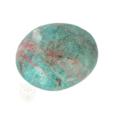 Blue Apatite Palm Stone No. 85 - 75 grams - Madagascar | Gemstone