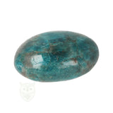 Blue Apatite Palm Stone No. 86 - 111 grams - Madagascar | Gemstone