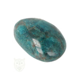 Blue Apatite Palm Stone No. 86 - 111 grams - Madagascar | Gemstone