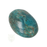 Blue Apatite Palm Stone No. 86 - 111 grams - Madagascar | Gemstone
