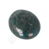 Blue Apatite Palm Stone No. 87 - 99 grams - Madagascar | Gemstone