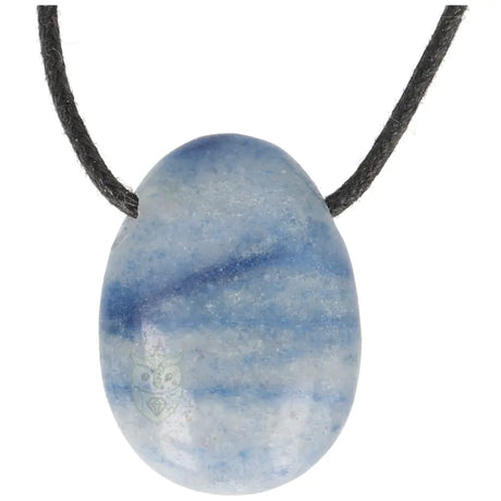 Blauwe kwarts hanger nr. 8 - 10 gram | Edelsteen sieraad