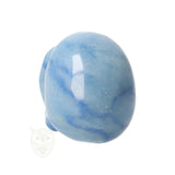 Blauwe kwarts schedel nr. 26 - 96 gram | Edelsteen skull