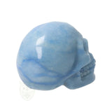 Blauwe kwarts schedel nr. 26 - 96 gram | Edelsteen skull