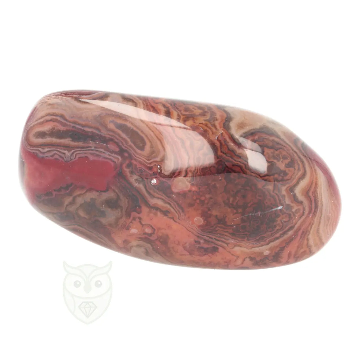 Carneool Agaat Jumbosteen nr. 118 - 267 gram XL | Edelsteen