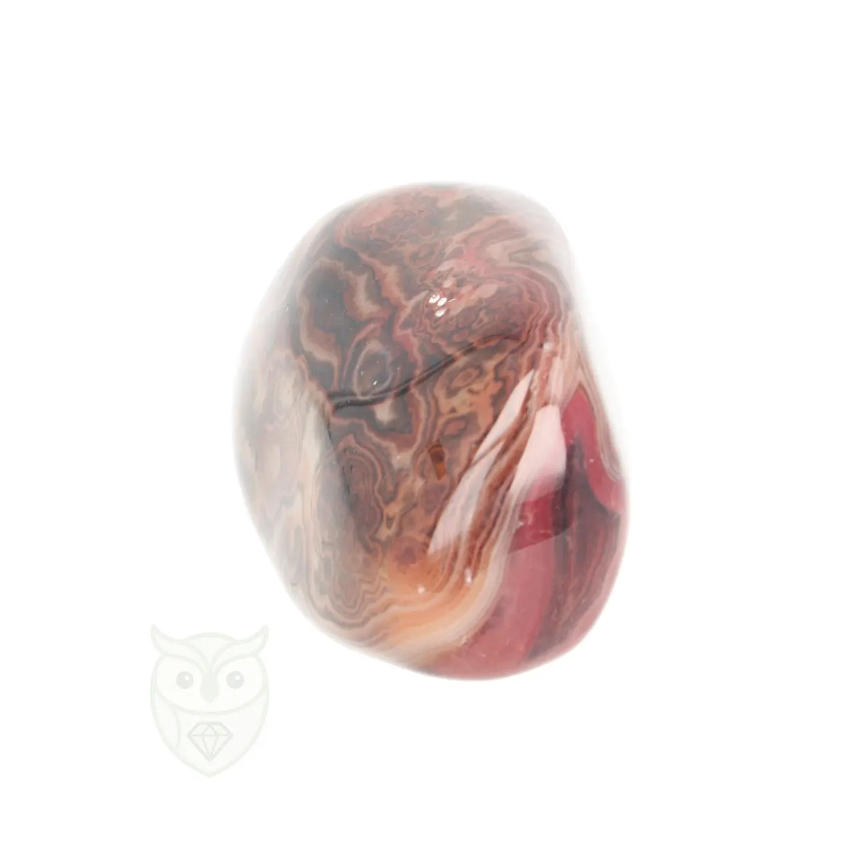 Carneool Agaat Jumbosteen nr. 118 - 267 gram XL | Edelsteen