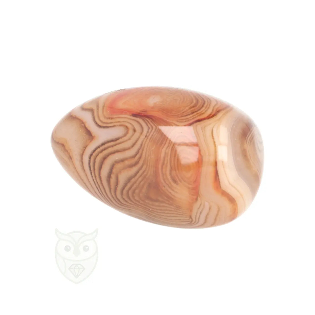 Carneool Agaat Jumbosteen nr. 119 - 155 gram XL | Edelsteen