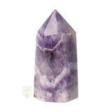 Chevron amethist punt nr. 10 - 138 gram | Edelsteen punt