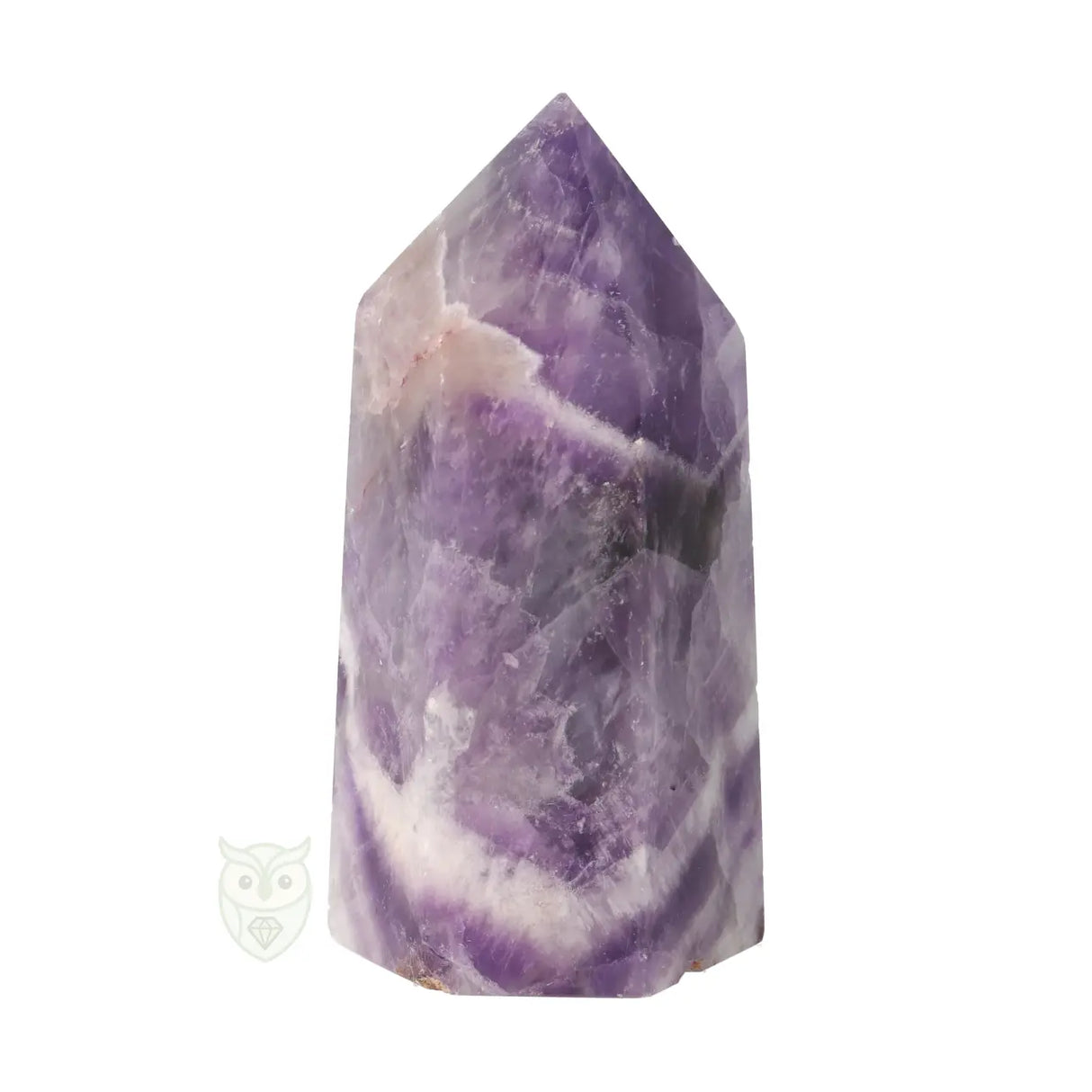 Chevron amethist punt nr. 10 - 138 gram | Edelsteen punt