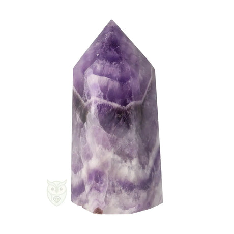 Chevron amethist punt nr. 10 - 138 gram | Edelsteen punt
