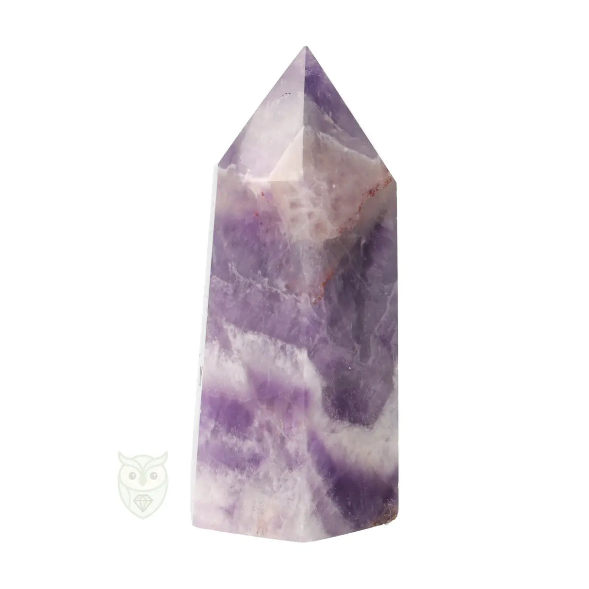 Chevron amethist punt nr. 10 - 138 gram | Edelsteen punt