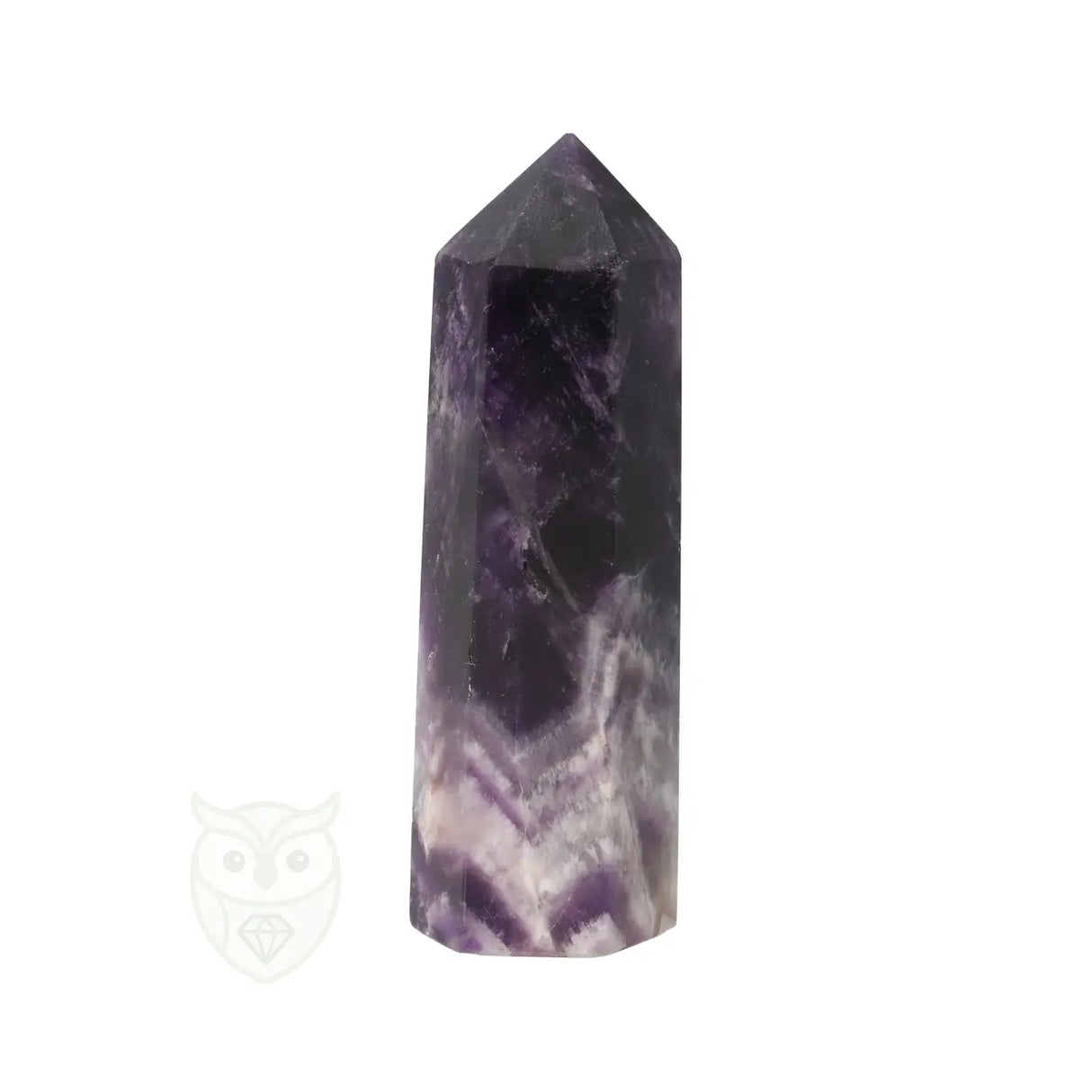 Chevron amethist punt nr. 11 - 87 gram | Edelsteen punt