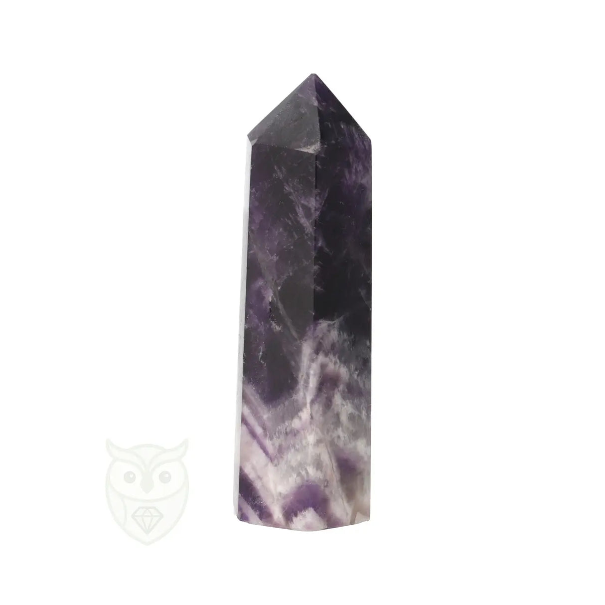 Chevron amethist punt nr. 11 - 87 gram | Edelsteen punt