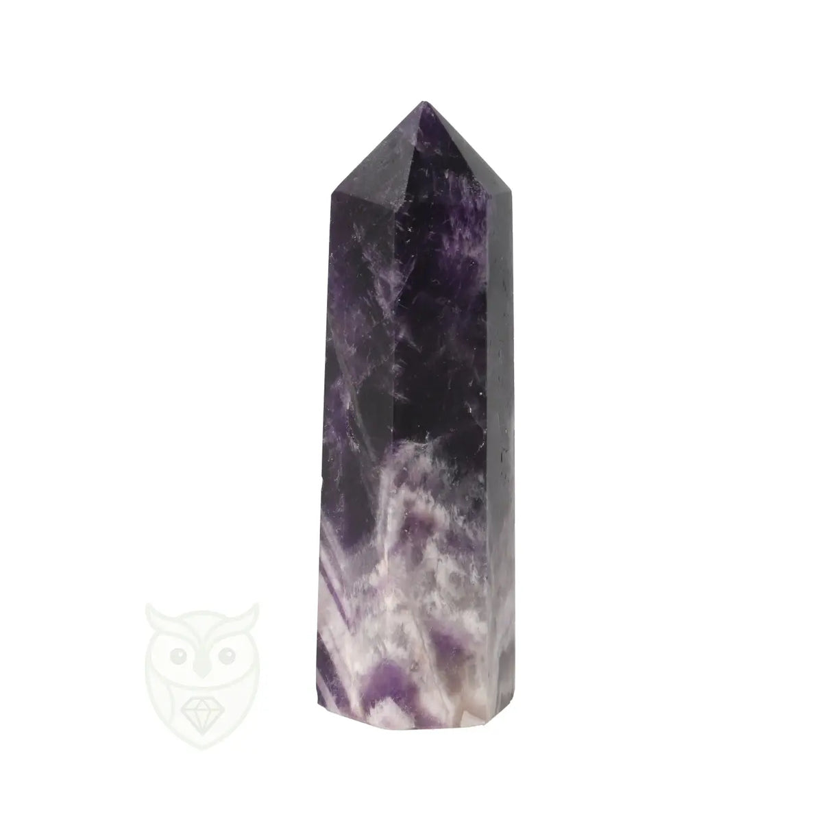 Chevron amethist punt nr. 11 - 87 gram | Edelsteen punt