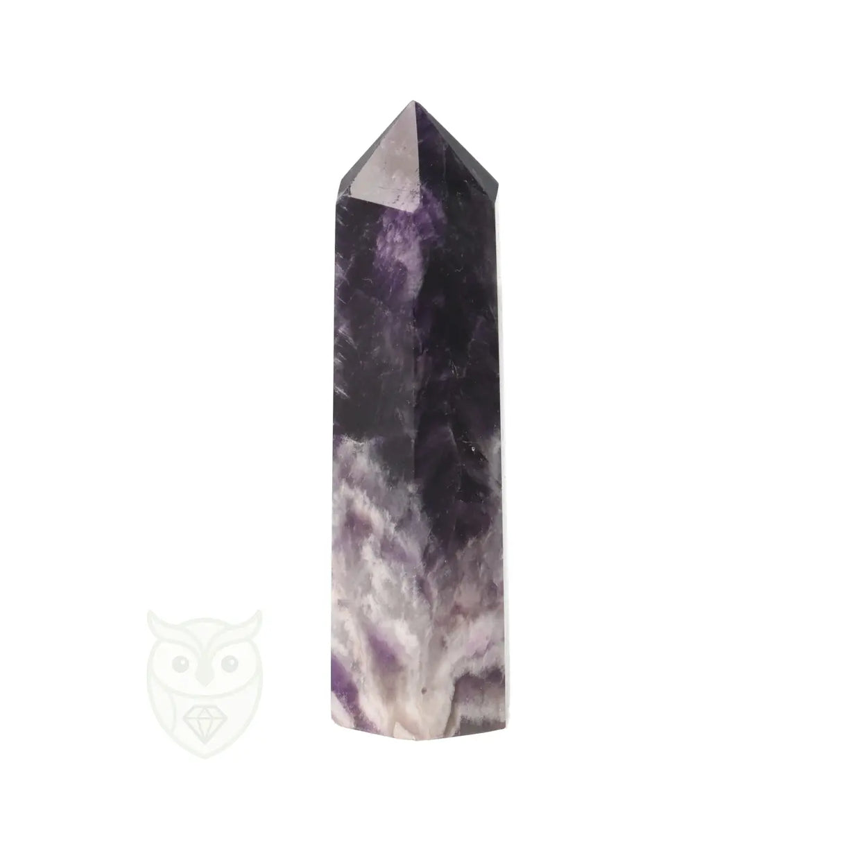 Chevron amethist punt nr. 11 - 87 gram | Edelsteen punt