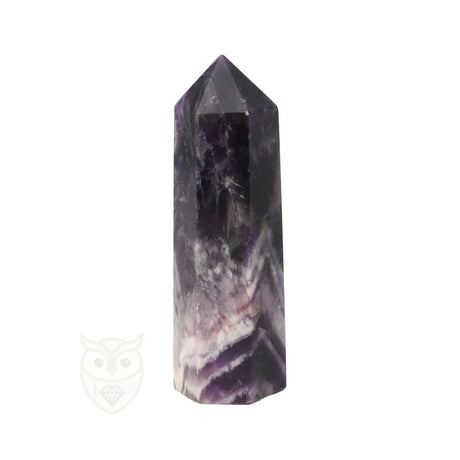 Chevron amethist punt nr. 11 - 87 gram | Edelsteen punt