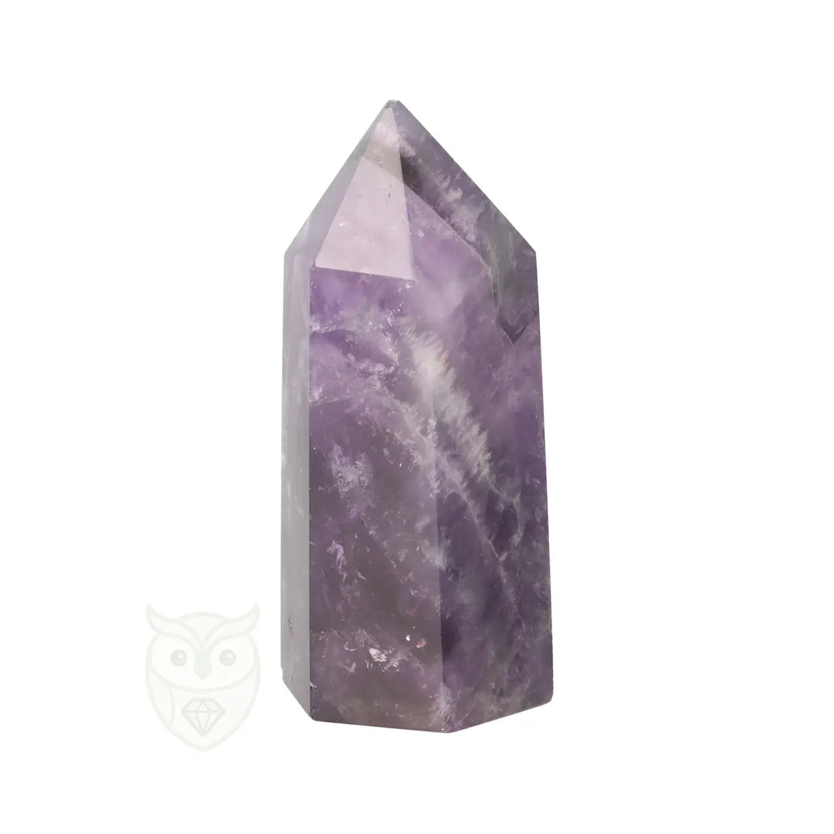 Chevron amethist punt nr. 12 - 86 gram | Edelsteen punt