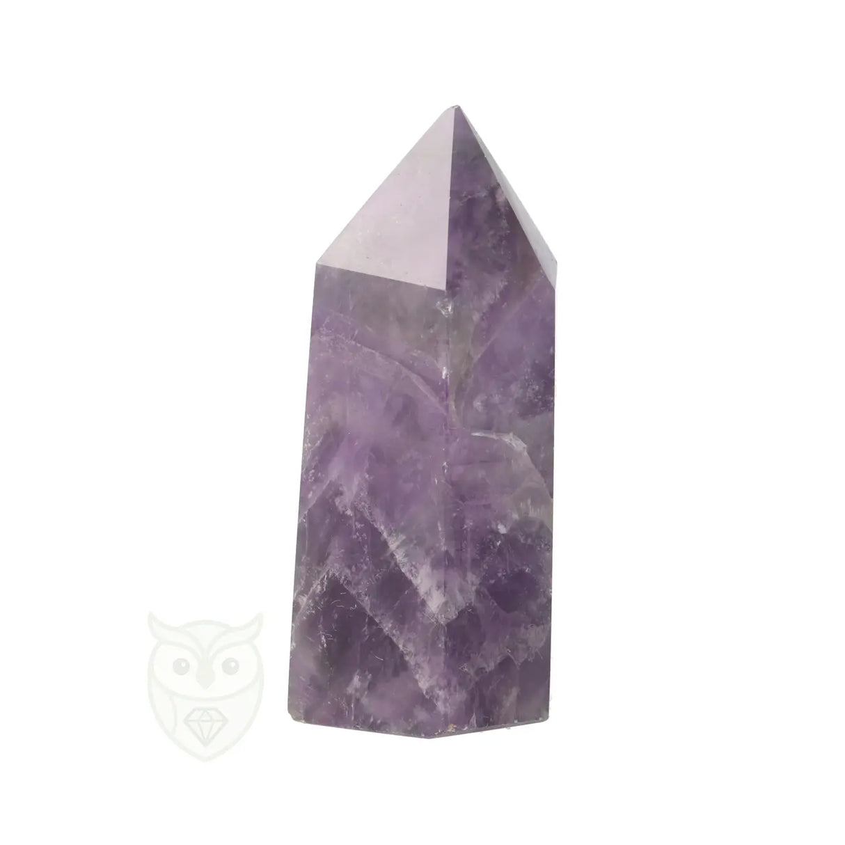 Chevron amethist punt nr. 12 - 86 gram | Edelsteen punt