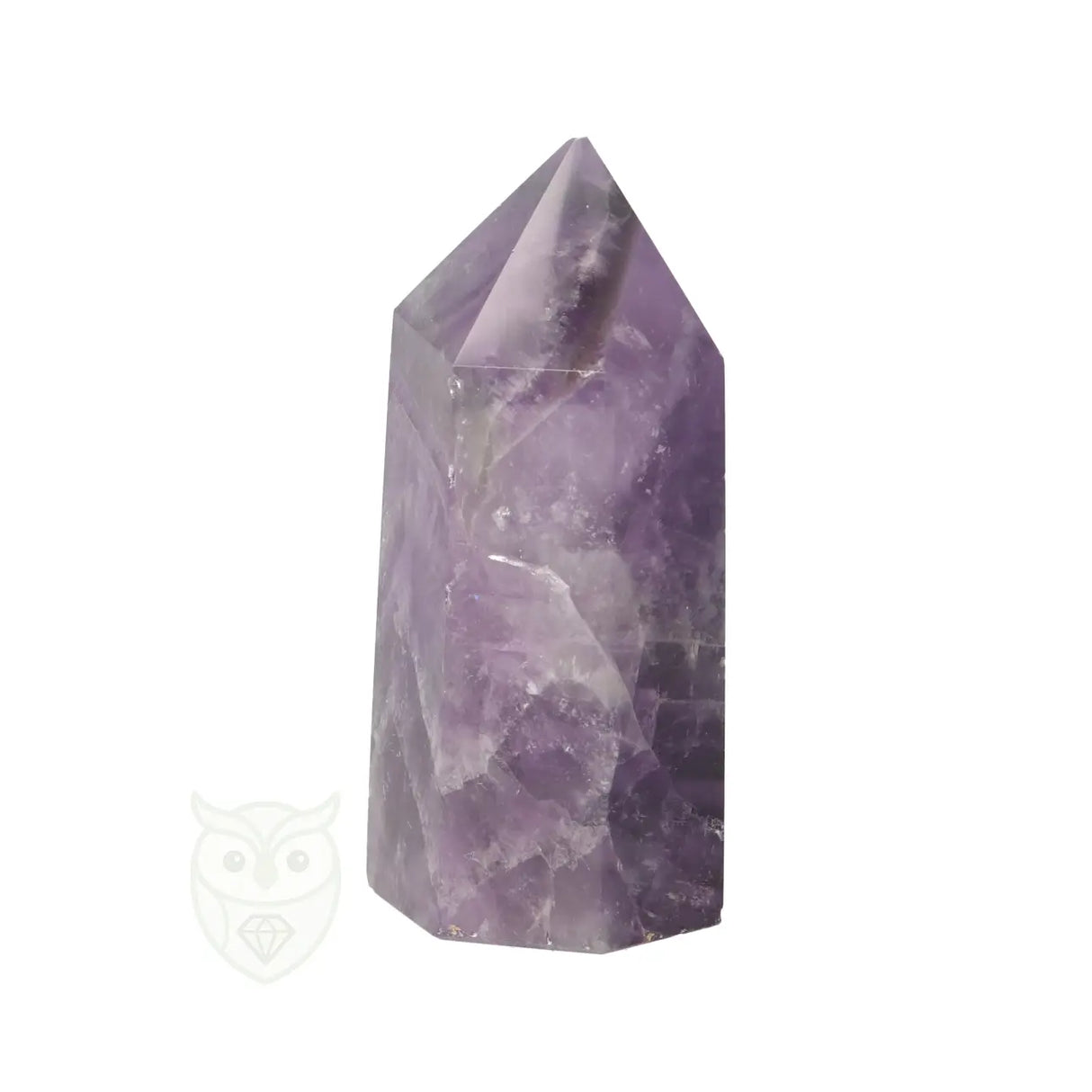 Chevron amethist punt nr. 12 - 86 gram | Edelsteen punt