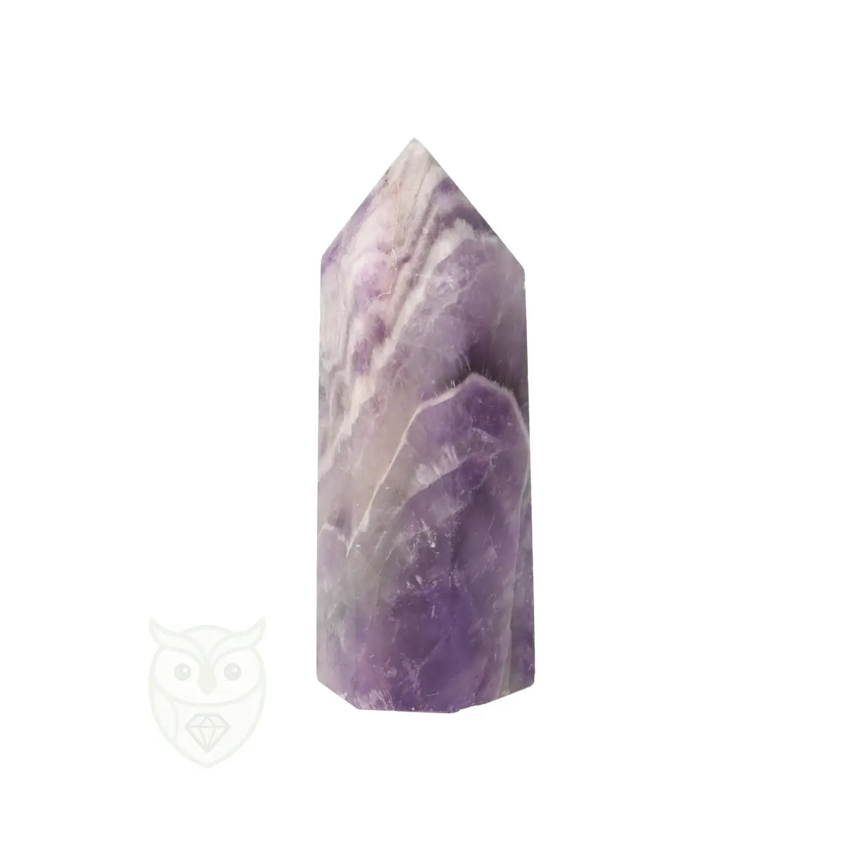 Chevron amethist punt nr. 15 - 69 gram | Edelsteen punt