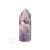 Chevron amethist punt nr. 15 - 69 gram | Edelsteen punt