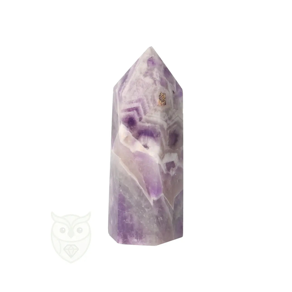 Chevron amethist punt nr. 15 - 69 gram | Edelsteen punt