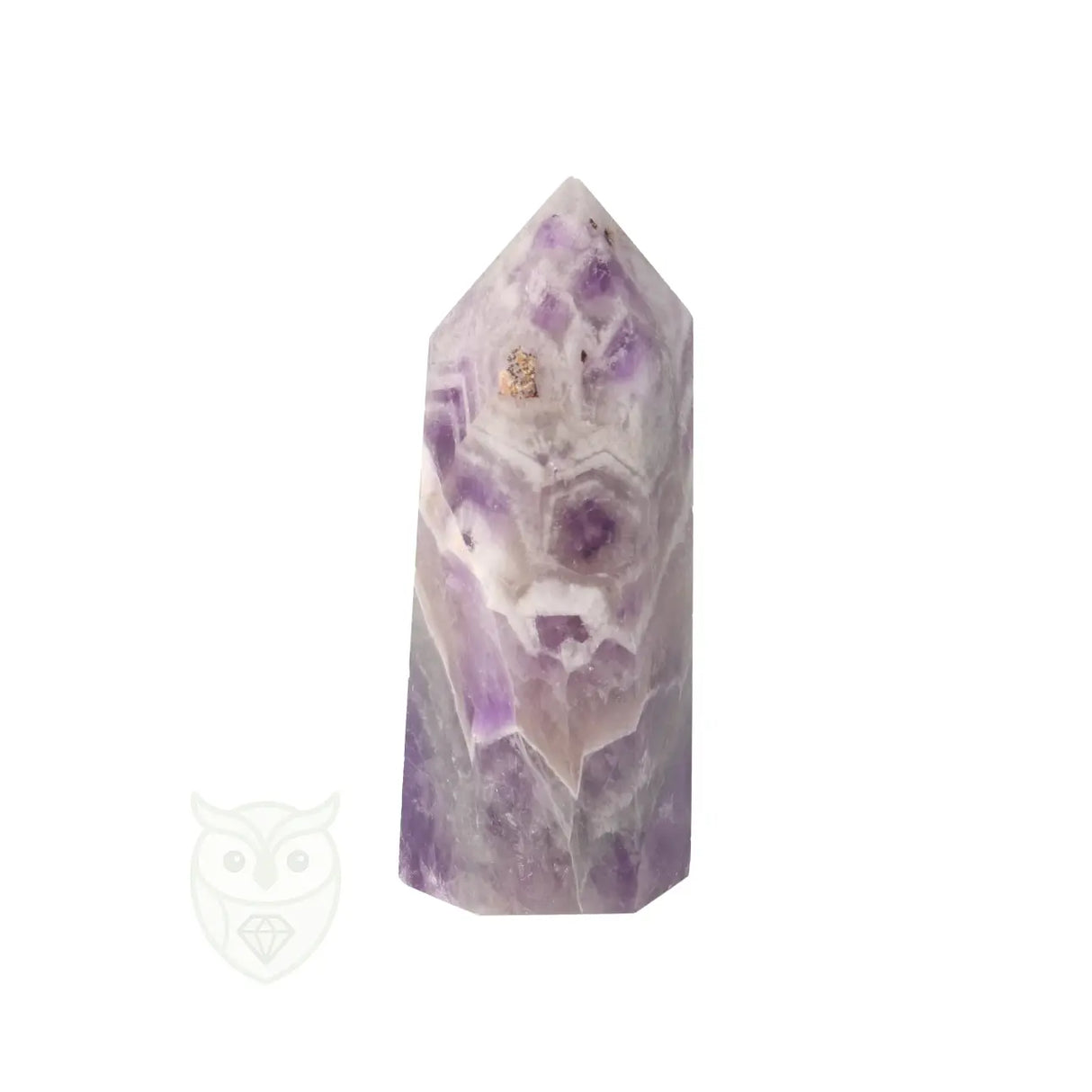 Chevron amethist punt nr. 15 - 69 gram | Edelsteen punt