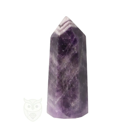 Chevron amethist punt nr. 5 - 86 gram | Edelsteen punt
