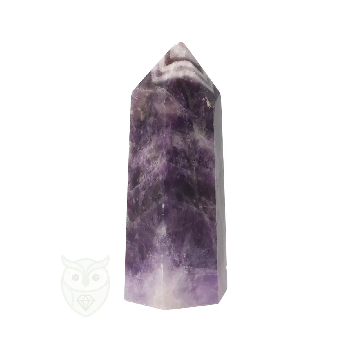 Chevron amethist punt nr. 5 - 86 gram | Edelsteen punt