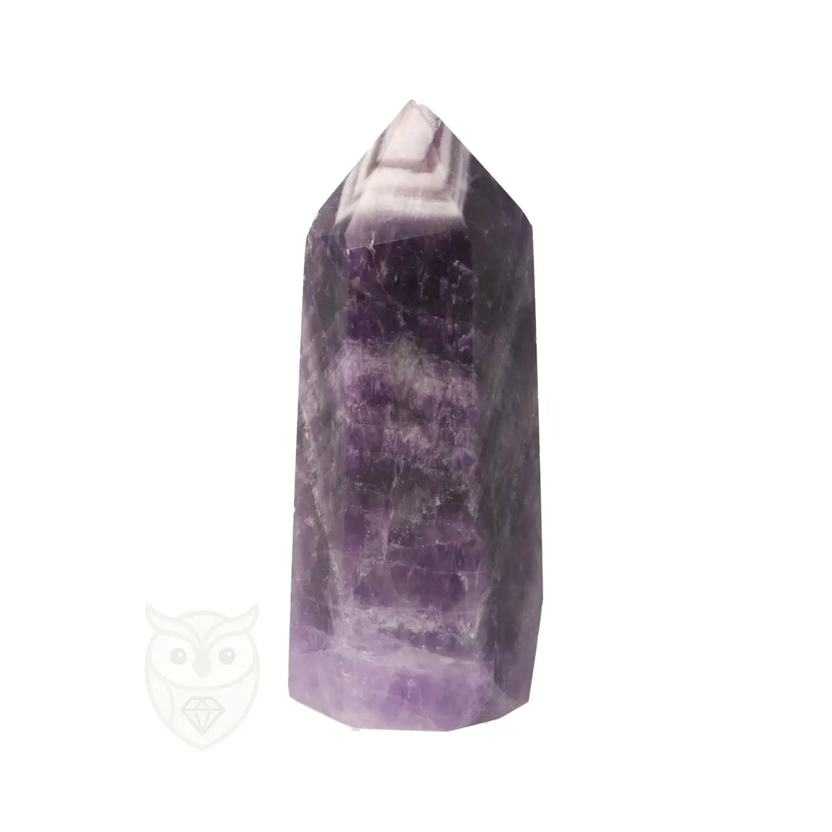 Chevron amethist punt nr. 5 - 86 gram | Edelsteen punt