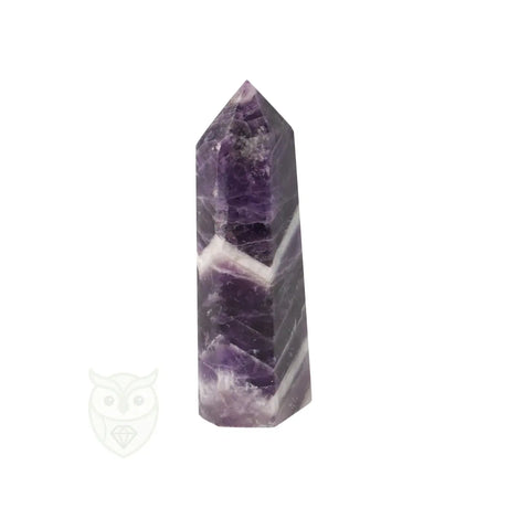Chevron amethist punt nr. 6 - 40 gram | Edelsteen punt