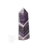 Chevron amethist punt nr. 6 - 40 gram | Edelsteen punt