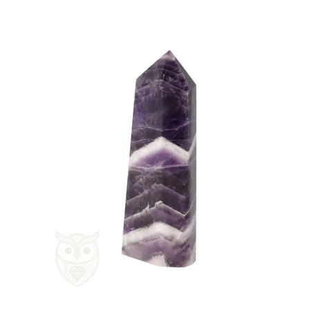 Chevron amethist punt nr. 6 - 40 gram | Edelsteen punt