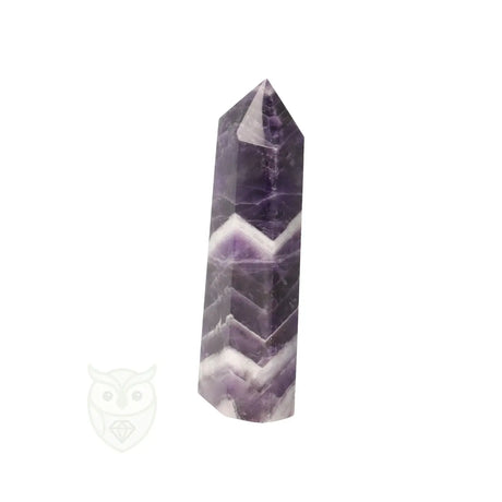 Chevron amethist punt nr. 6 - 40 gram | Edelsteen punt