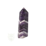 Chevron amethist punt nr. 6 - 40 gram | Edelsteen punt