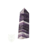 Chevron amethist punt nr. 6 - 40 gram | Edelsteen punt