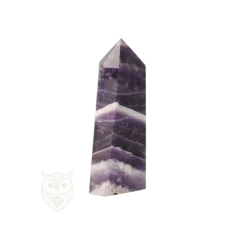 Chevron amethist punt nr. 6 - 40 gram | Edelsteen punt