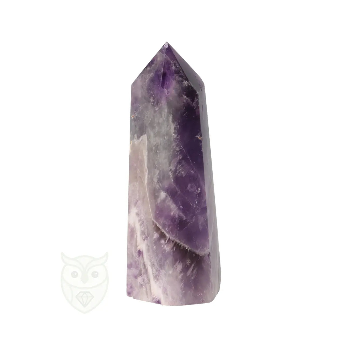 Chevron amethist punt nr. 7 - 104 gram | Edelsteen punt