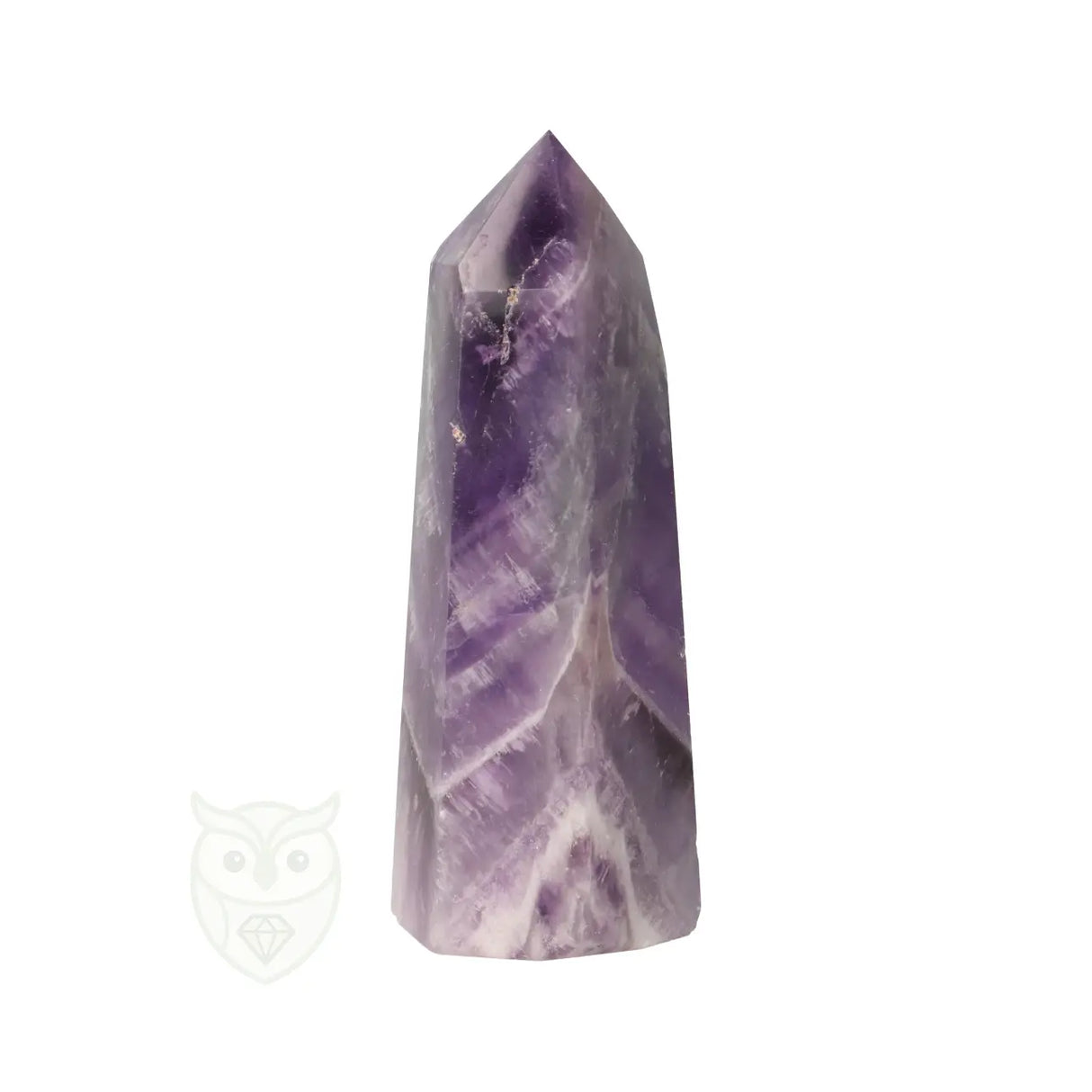 Chevron amethist punt nr. 7 - 104 gram | Edelsteen punt