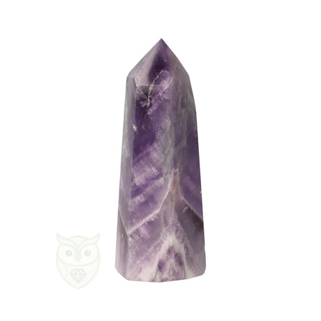 Chevron amethist punt nr. 7 - 104 gram | Edelsteen punt