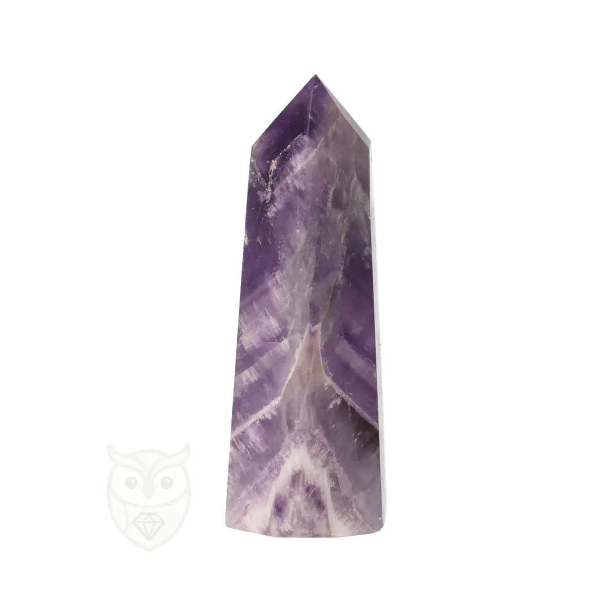 Chevron amethist punt nr. 7 - 104 gram | Edelsteen punt