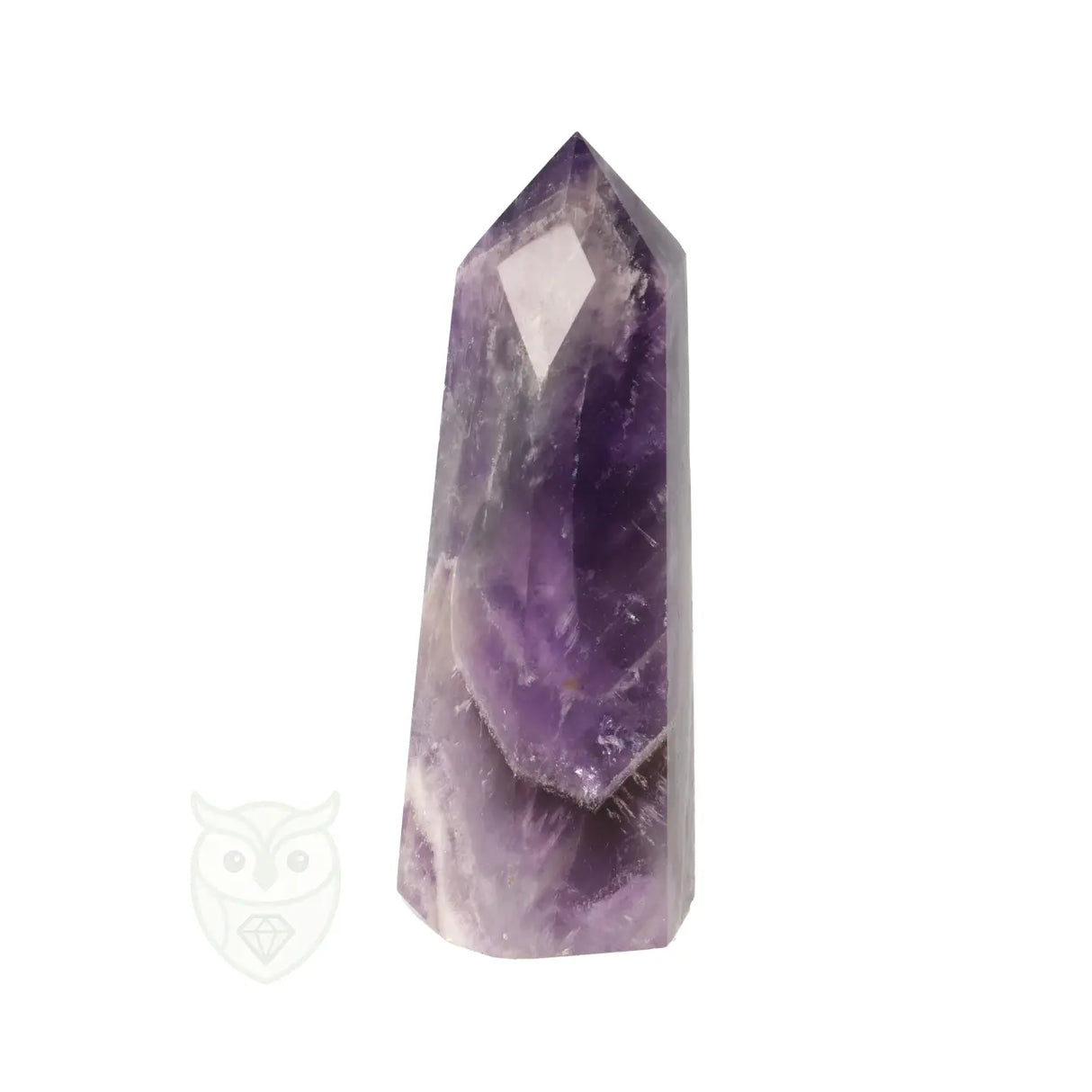 Chevron amethist punt nr. 7 - 104 gram | Edelsteen punt