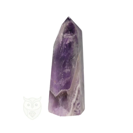 Chevron amethist punt nr. 7 - 104 gram | Edelsteen punt