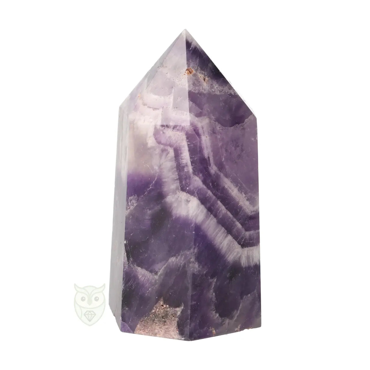 Chevron amethist punt nr. 9 - 153 gram | Edelsteen punt